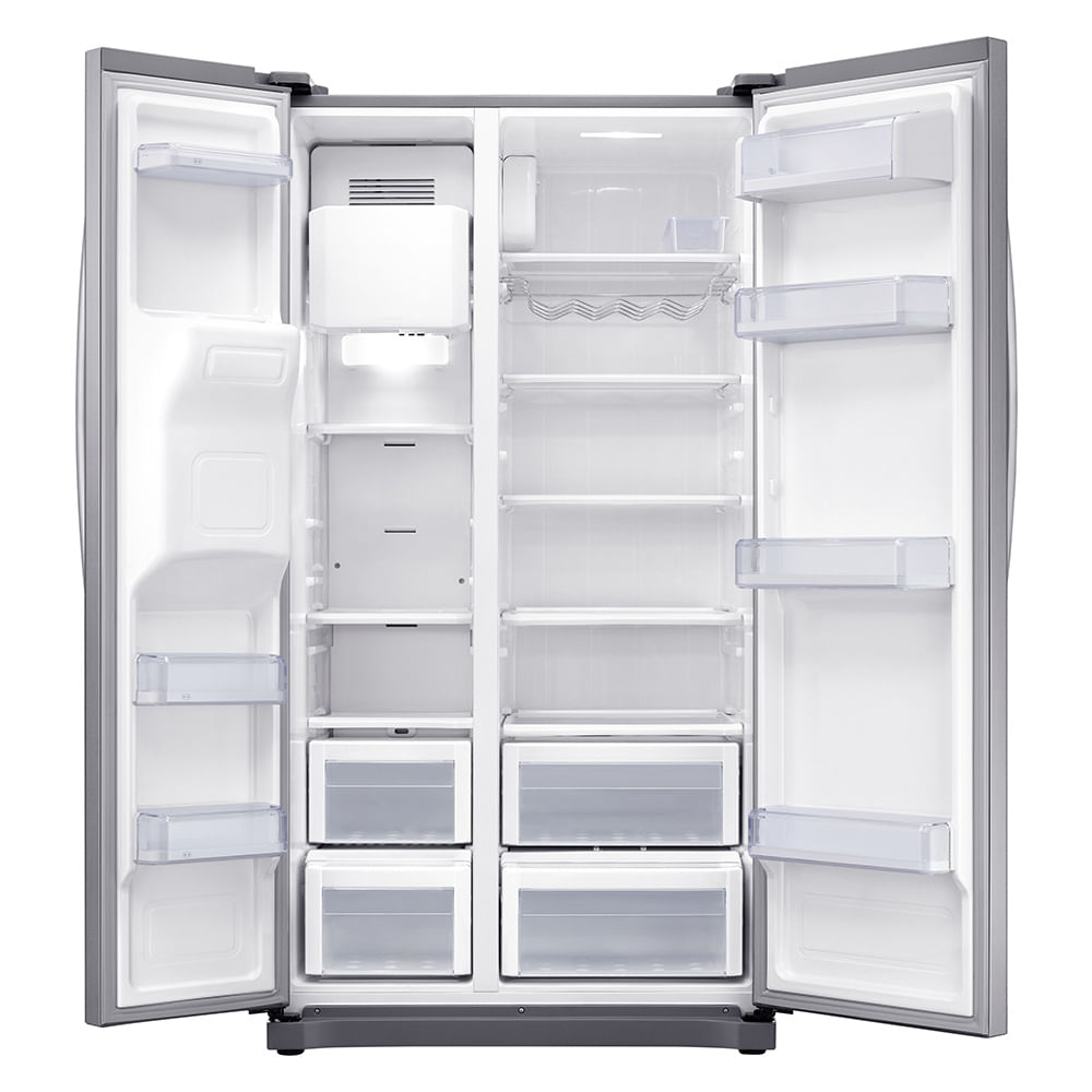 Geladeira Samsung 501 litros Side By Side 2 portas RS50N Inox Look lojasbecker
