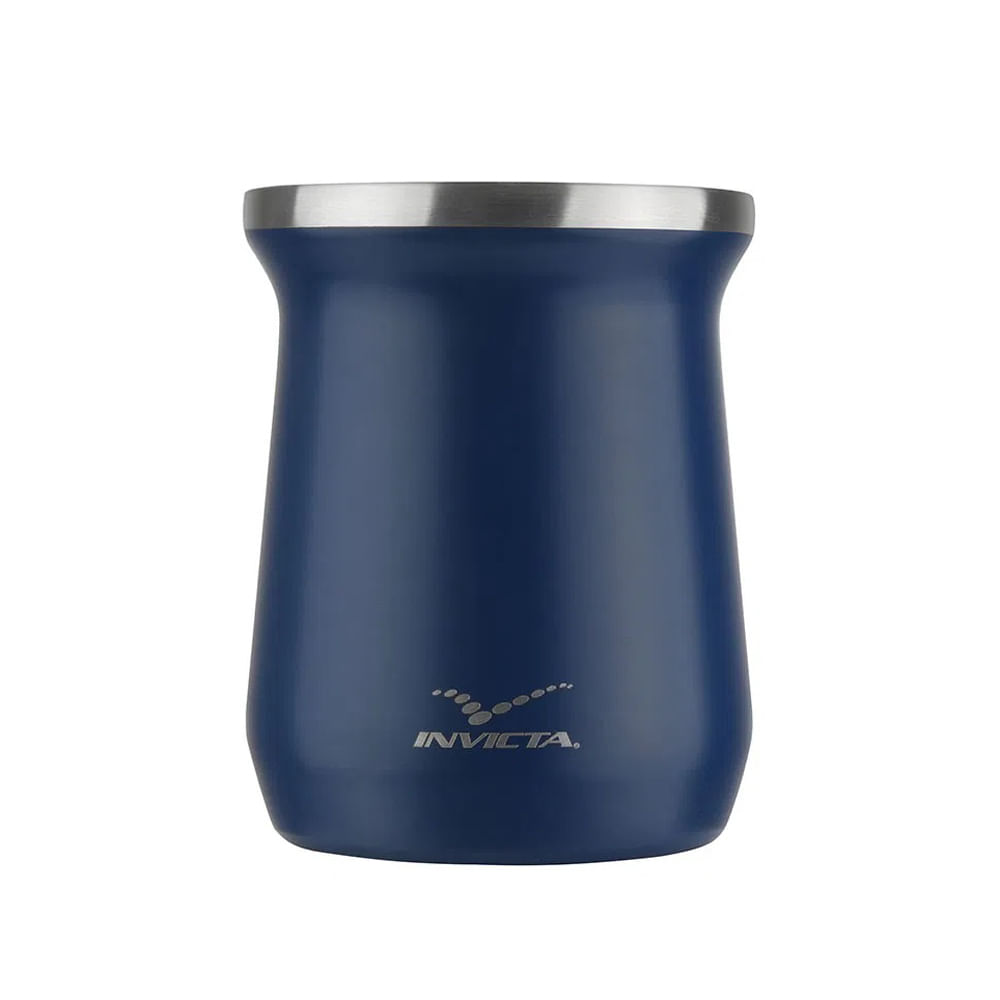 Cuia Térmica Invicta 250ml - Azul
