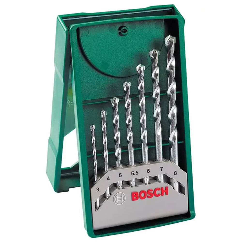 Jogo de Brocas Bosch para concreto com 7 peças - 2607019581000 ...