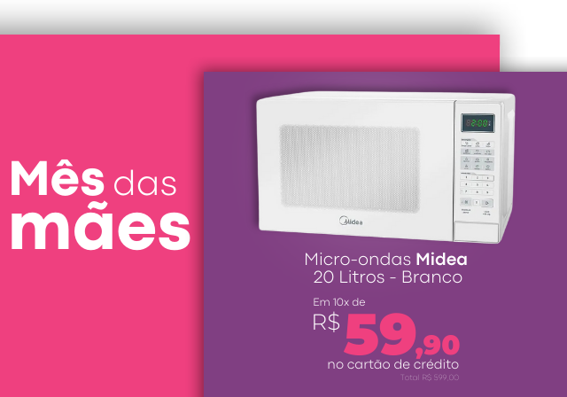 MAIO - Microondas Midea - Mobile