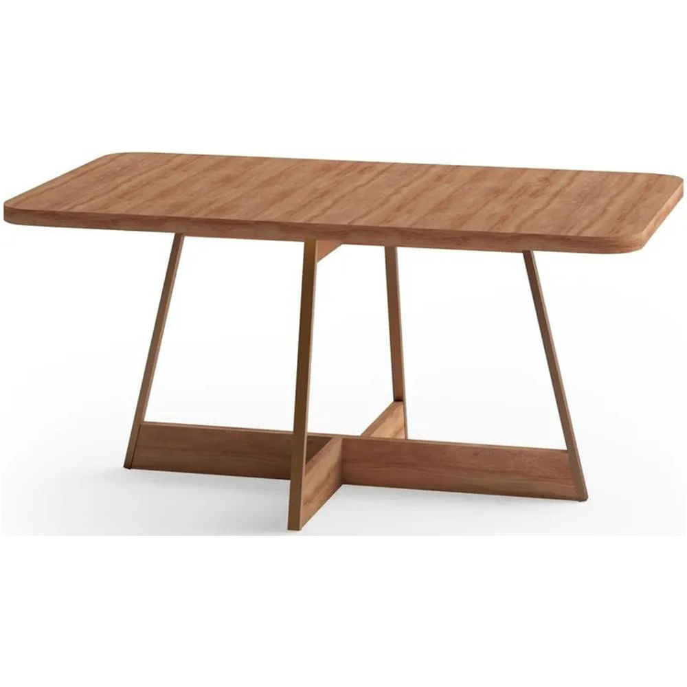 Mesa Carraro Retangular - Nogal/Freijó