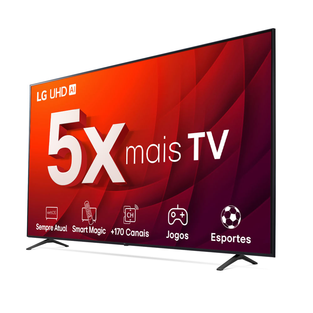 Smart TV LG 50'' 4K UHD 50UR8750PSA 3 HDMI 2 USB Wi-Fi HDR Google Alexa Thinq AI