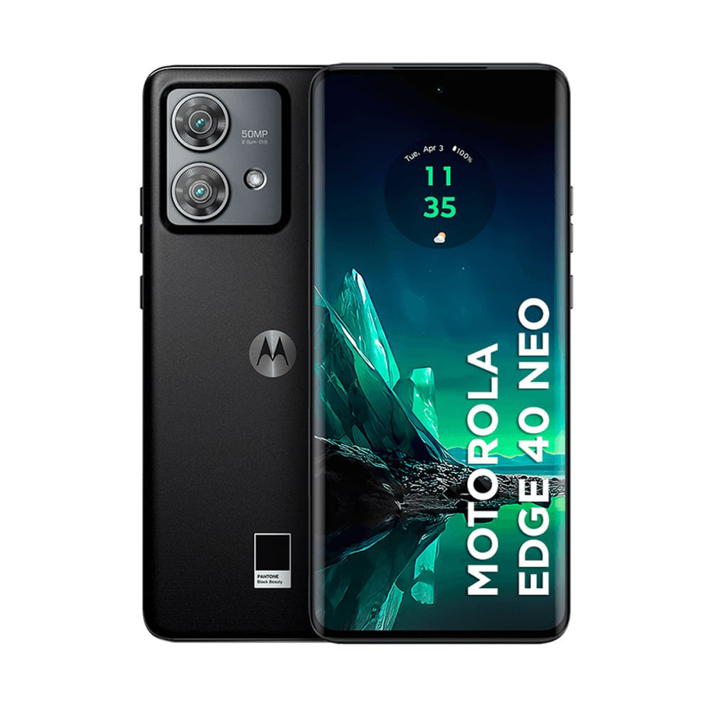 Smartphone Motorola Edge 40 Neo 5G XT2307-1 Tela 6,55” 256GB 16GB Ram Câmera 50MP – Preto