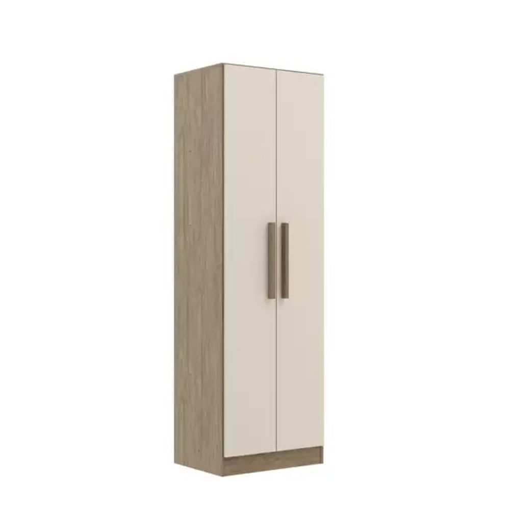 Roupeiro Multiuso Decibal RP1206 - Wood/Cristalo