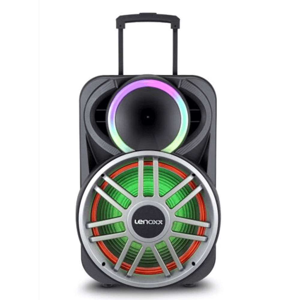 Caixa de Som Amplificada Lenoxx BT/USB/P1 LCA15 900W
