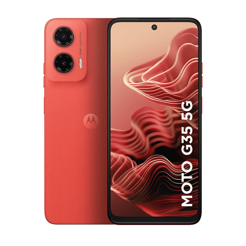 Smartphone Motorola G35 12GB Câmera 50MP Tela 6.7" - Coral