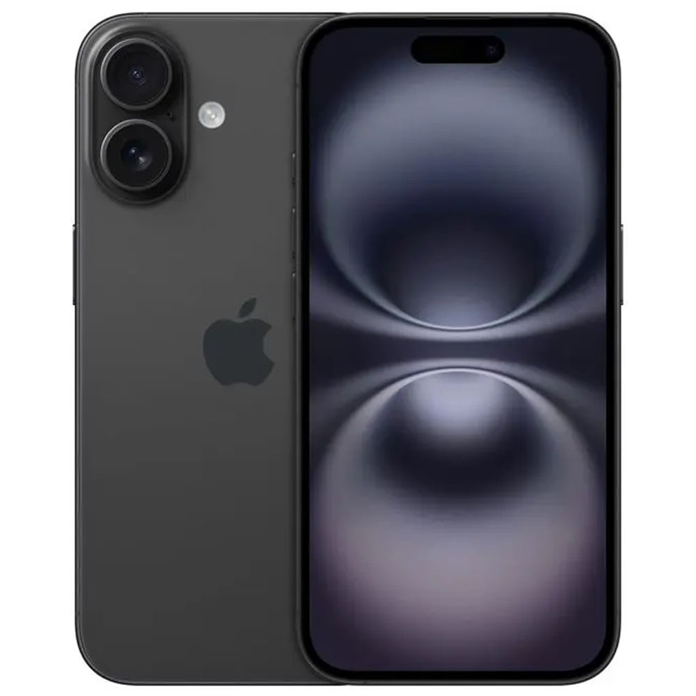 Iphone 16 Apple 128GB Tela 6,1" Câmera 48MP - Preto