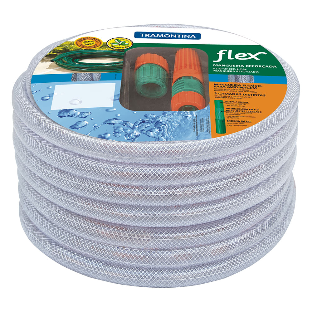 Mangueira de jardim Tramontina Flex 20 metros - 79172200