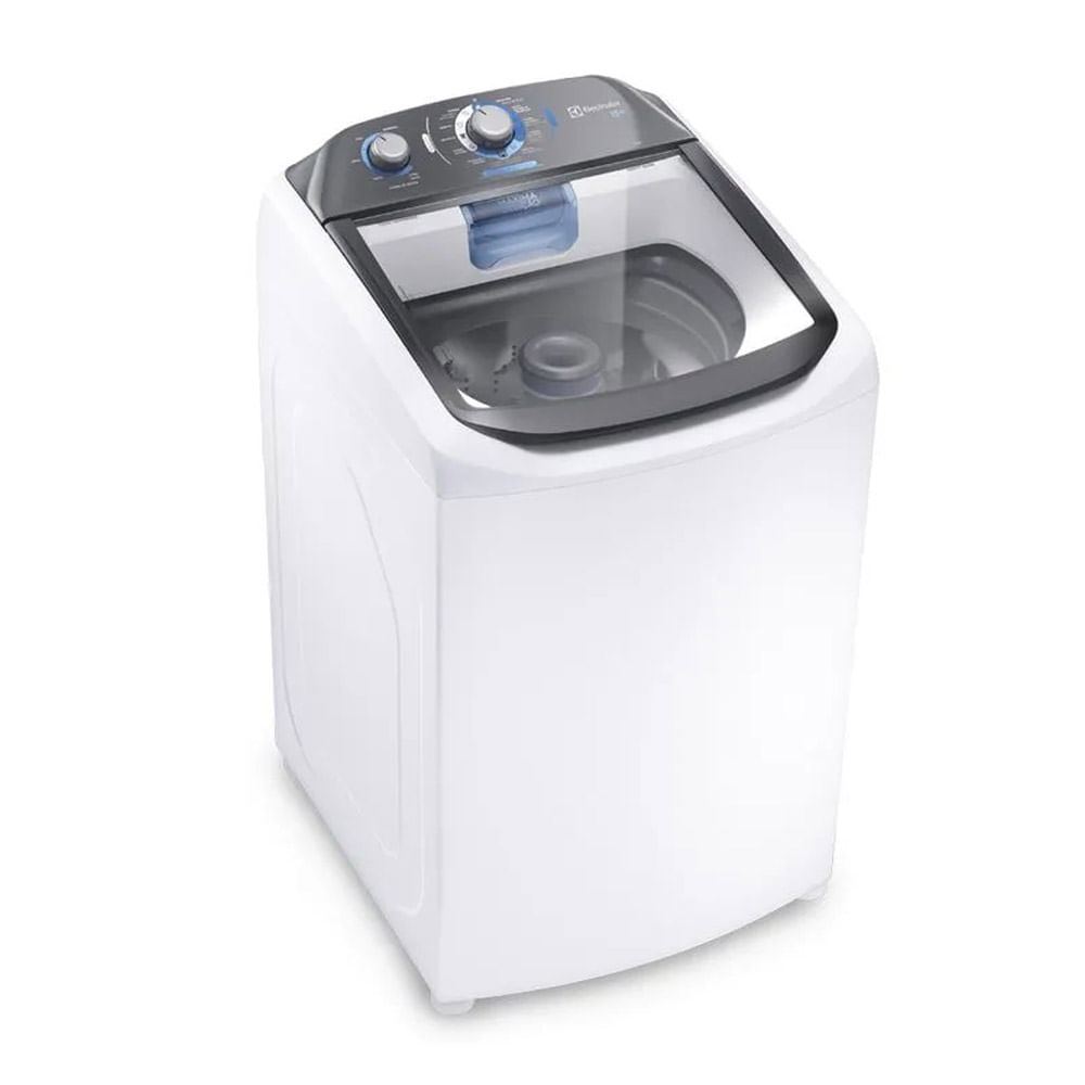 Lavadora de roupa Electrolux LDA13 13Kg Efficient com Cesto em Inox - Branca