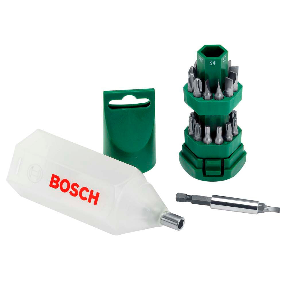 Jogo de Pontas Bosch Big-Bit para parafusadeira 25 peças
