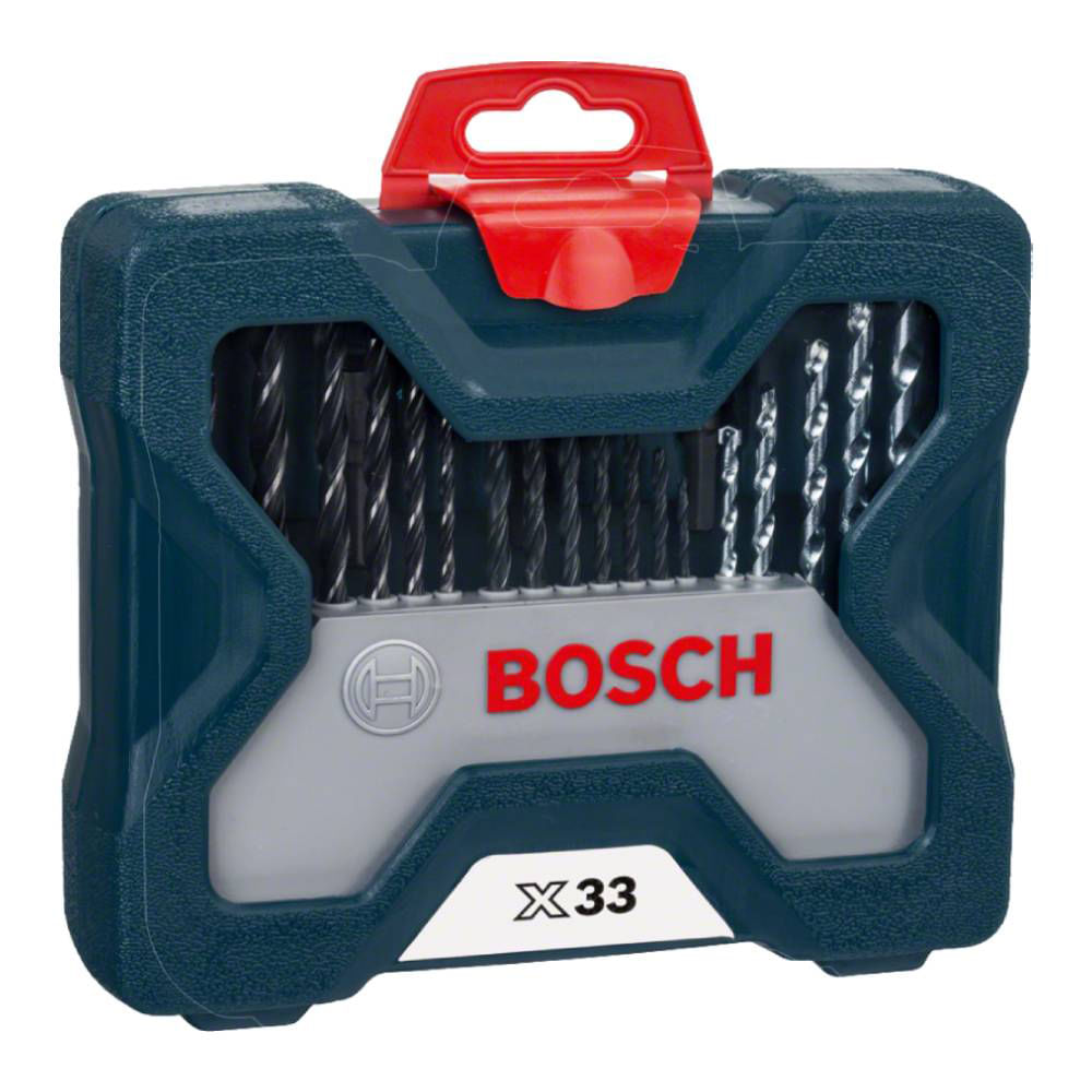 Jogo de Pontas e Brocas Bosch X-Line 33 peças com maleta