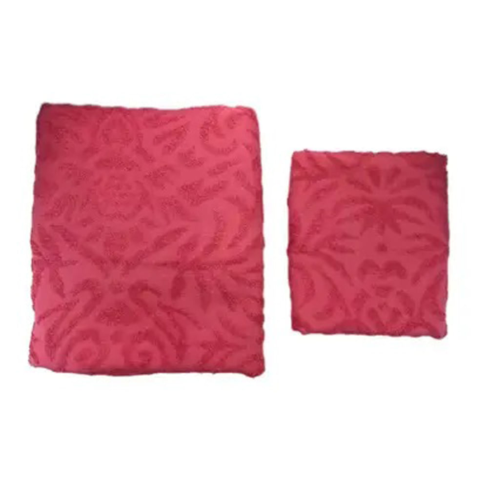 Kit toalha de banho e toalha de rosto teka Florenca - Sortida