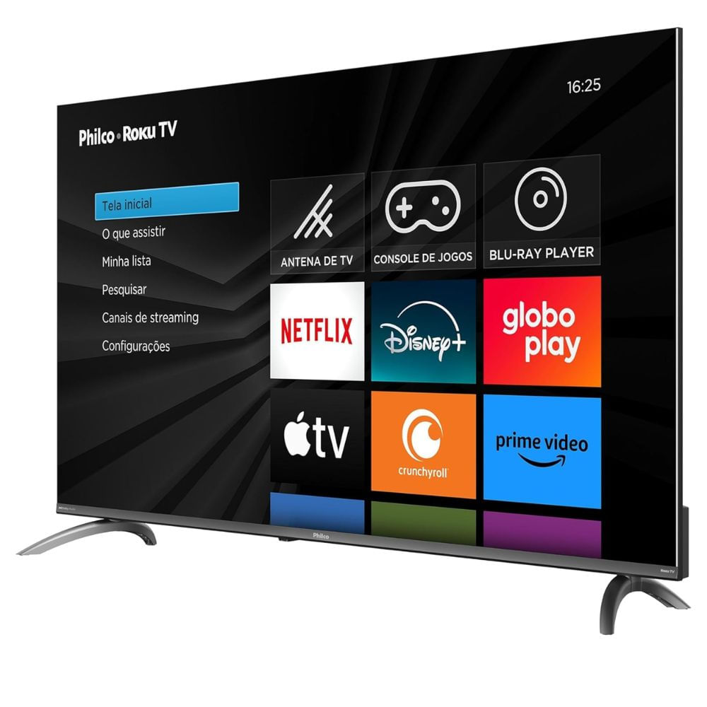Smart Tv 50" Philco P50CRB 4K Led c/Roku Dolby Audio