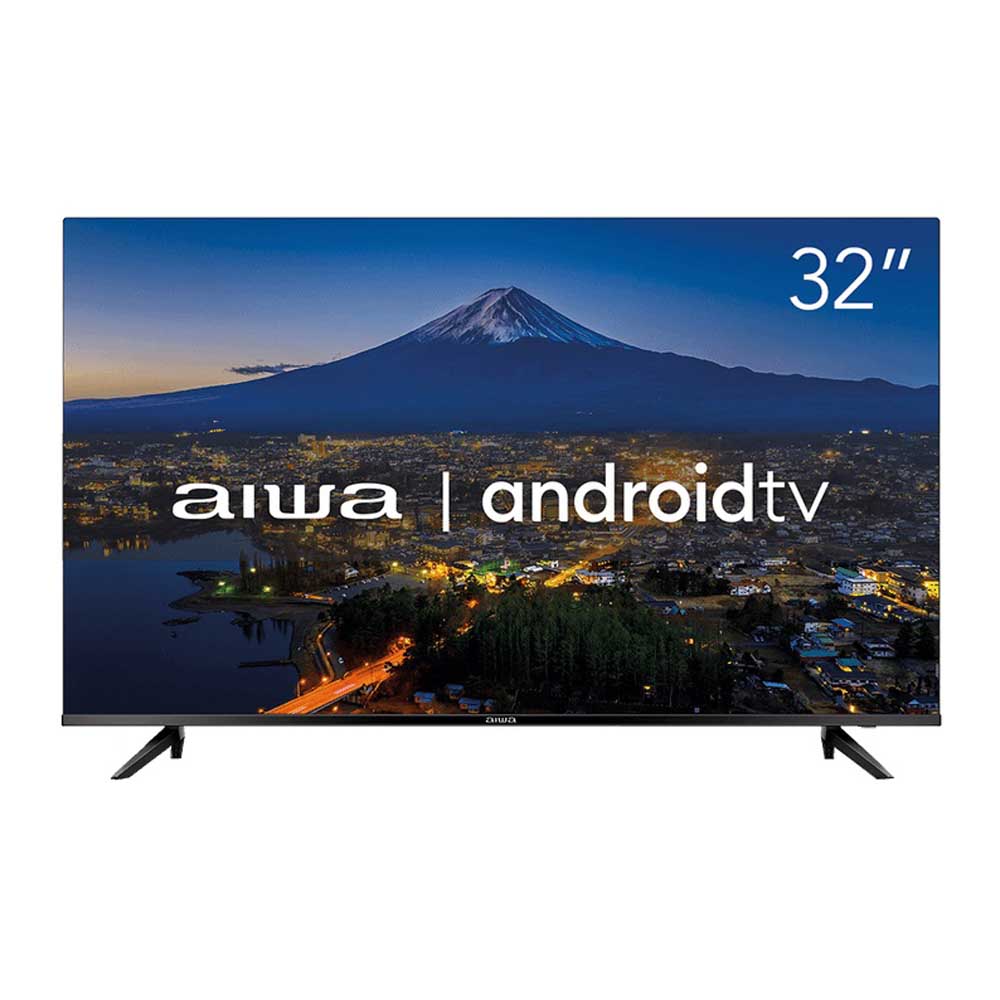 Smart TV LED Aiwa 32" HD Ultrafina BL-02 Wi-Fi HDMI