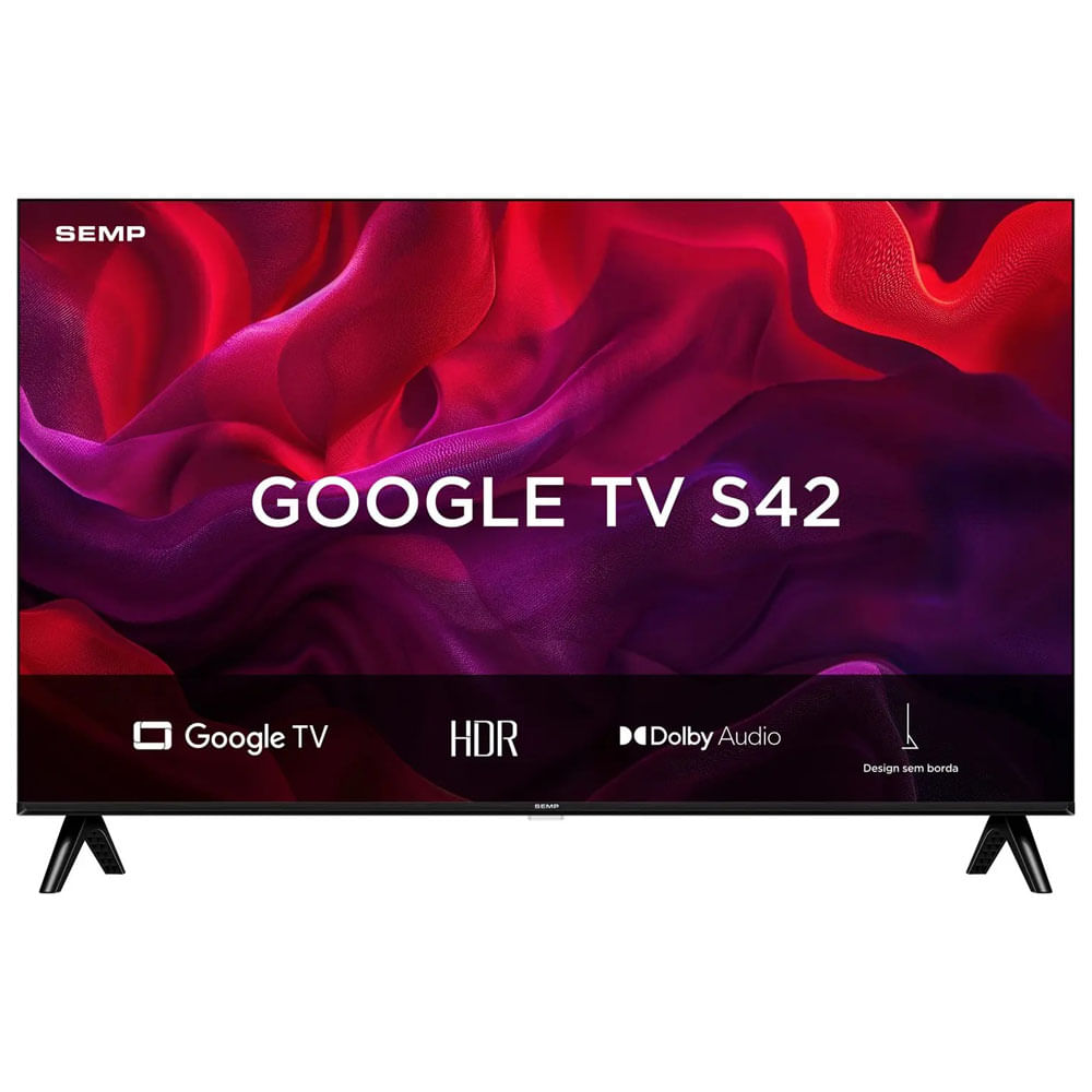 Smart TV Led Full HD Semp 43" Google TV 43S42