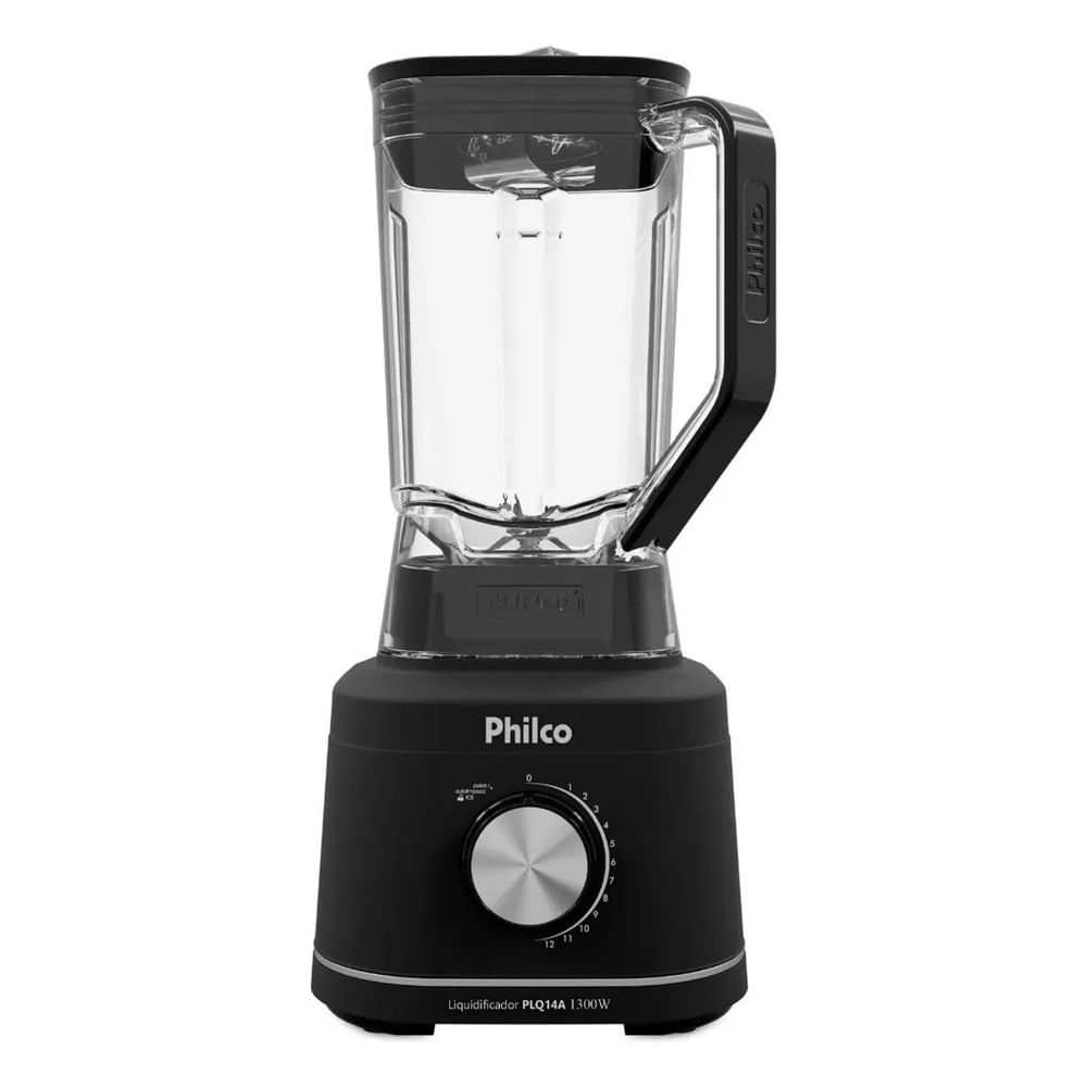 Liquidificador Philco PLQ14A 12 Velocidades 1300W Copo 2.7L - Preto