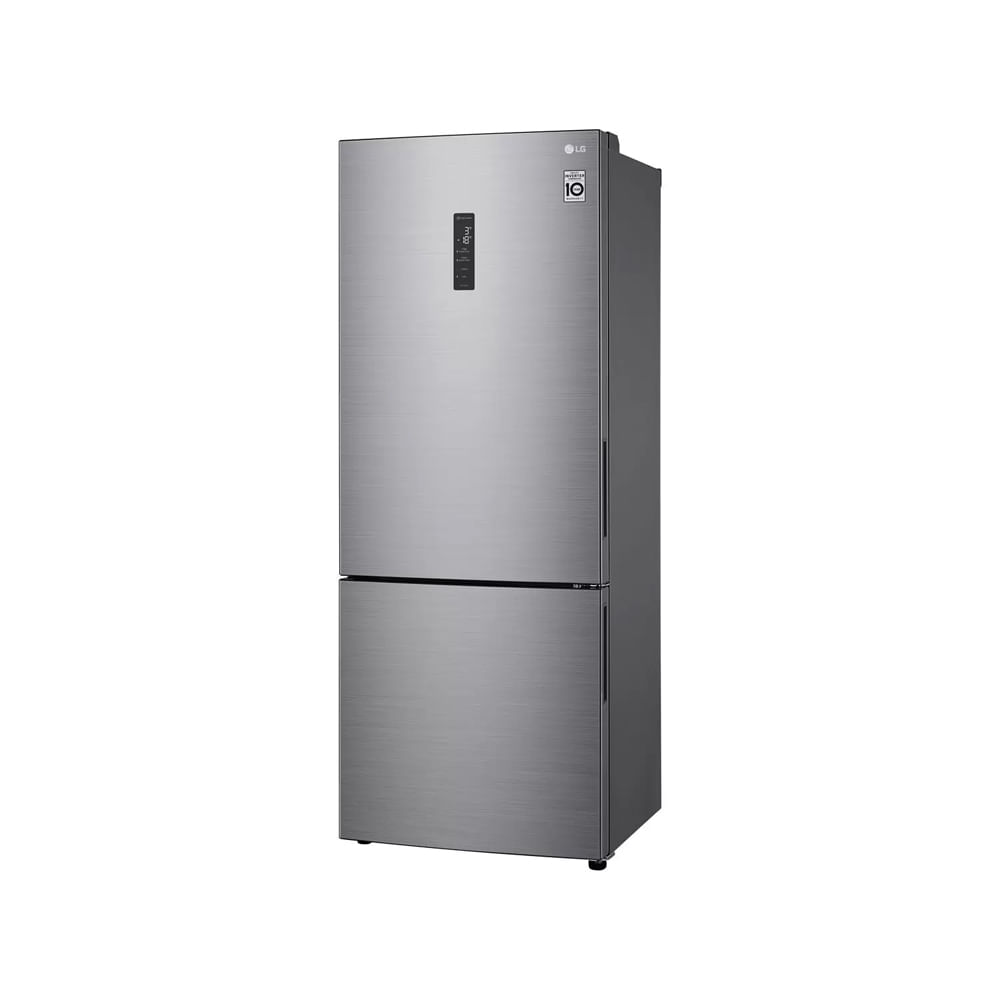 Geladeira Smart LG Frost Free Inverter Inverse Inox 462 Litros GC-B569NLL