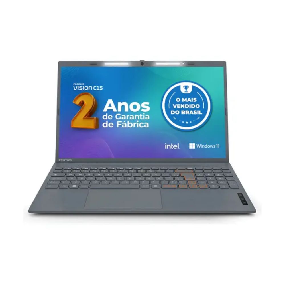 Notebook Positivo Vision C15 15,6" Intel Celeron N4500 4GB 128GB Windows 11
