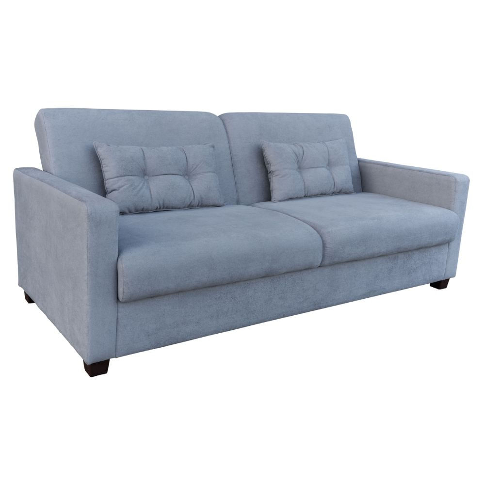 Sofá-Cama Frank Miami Cinza 3 Lugares